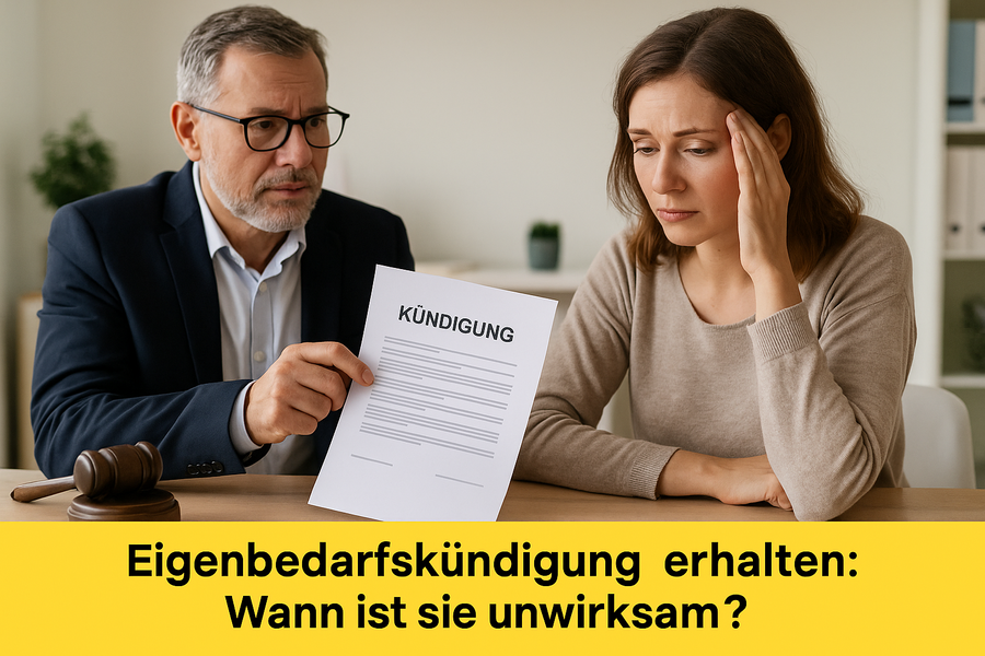 Eigenbedarfskündigung erhalten: Wann ist sie unwirksam?