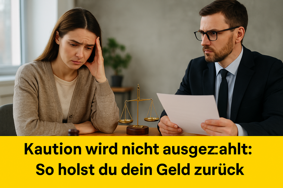 Kaution wird nicht ausgezahlt: So holst du dein Geld zurück