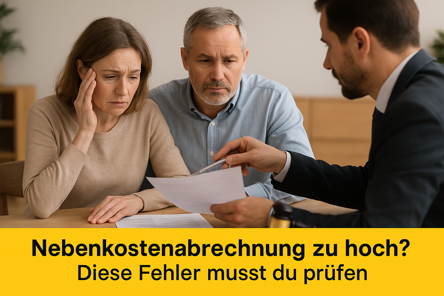 Nebenkostenabrechnung zu hoch? Diese Fehler musst du prüfen