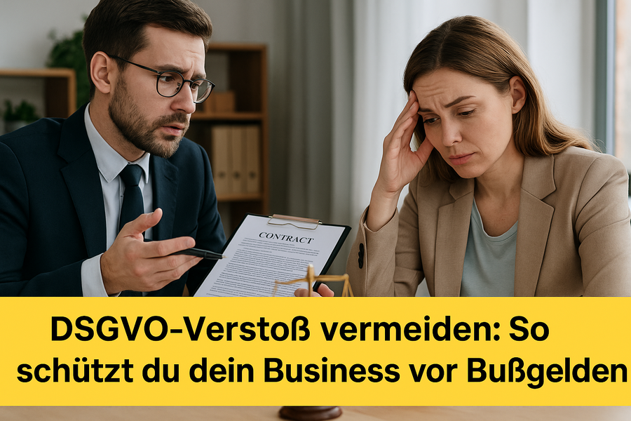 DSGVO-Verstoß: Wie du Bußgelder für dein Business vermeidest