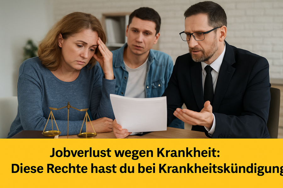 Jobverlust: Rechte bei Krankheitskündigung