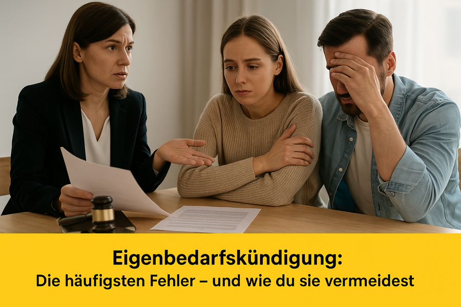 Fehler bei Eigenbedarfskündigung vermeiden