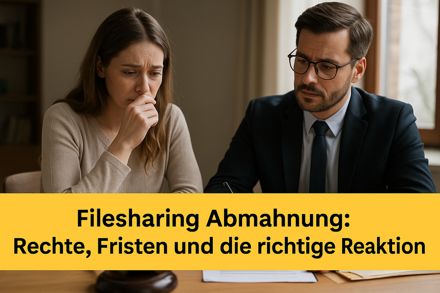 Filesharing Abmahnung: Rechte und Fristen
