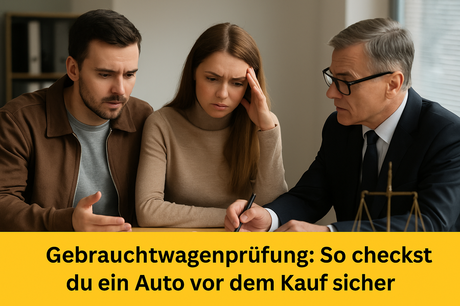 So prüfst du Gebrauchtwagen vor Kauf