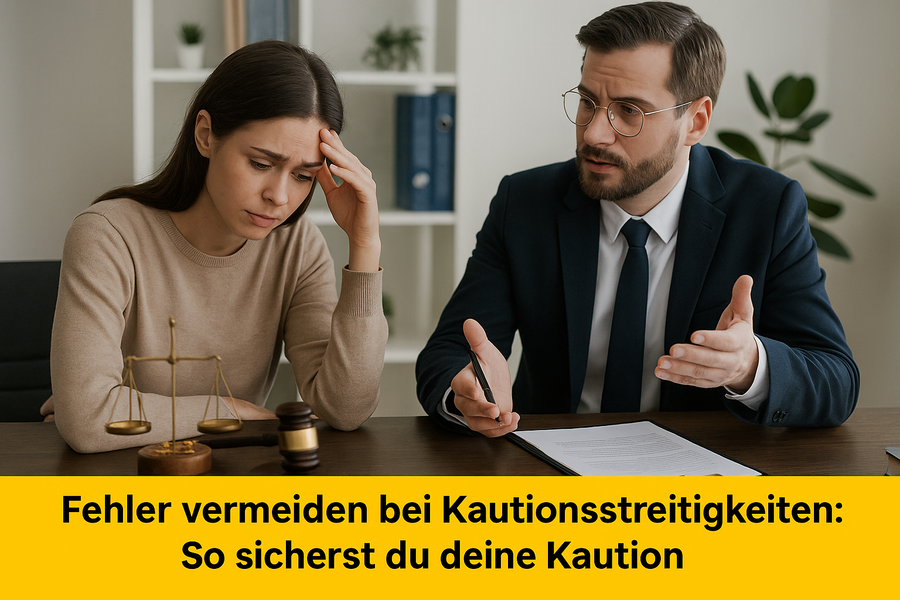 Fehler vermeiden bei Kautionsstreitigkeiten