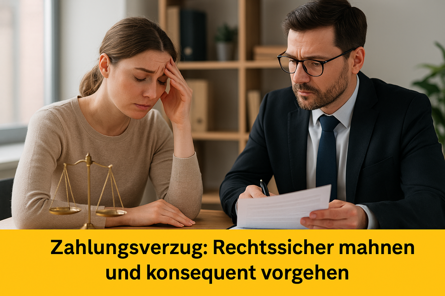 Zahlungsverzug: Rechtssicher Mahnen und Vorgehen