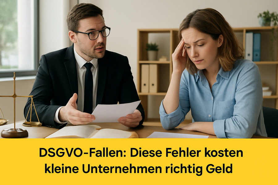 Diese DSGVO-Fallen kosten kleine Unternehmen