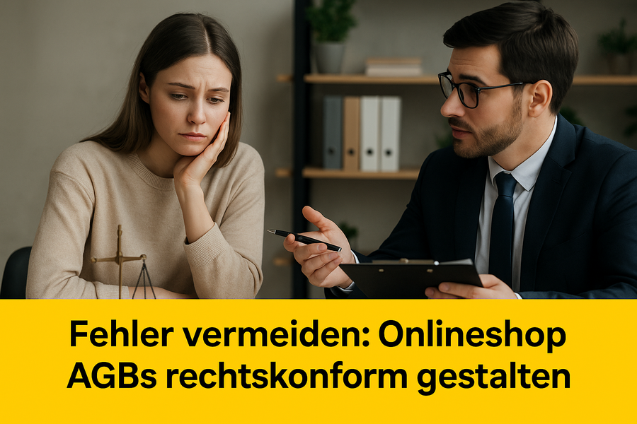 Fehler vermeiden: Onlineshop-AGBs rechtskonform gestalten